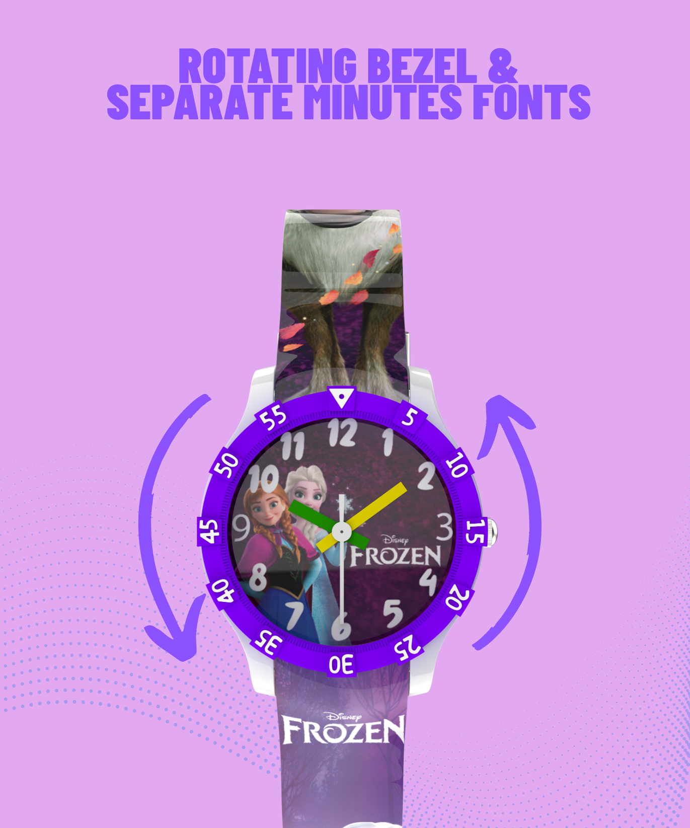 Disney Frozen Theme Kids Analog Watch | Best Gift for Boys & Girls Age 3–10 Years