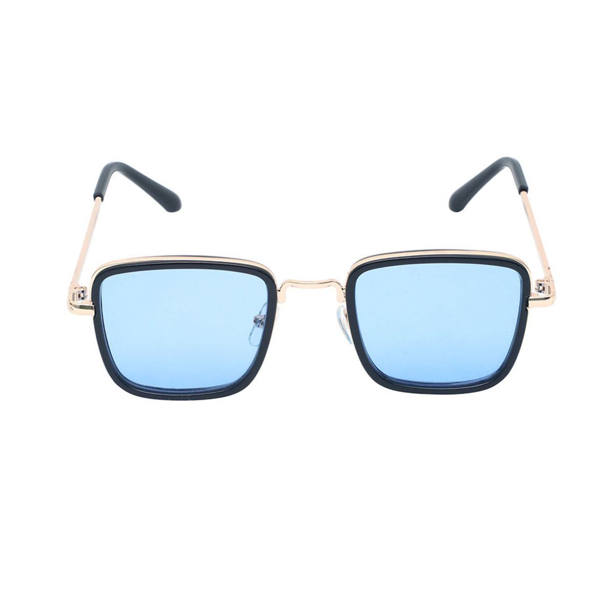 Spiky Rectangle UV Protected Sunglass - Blue