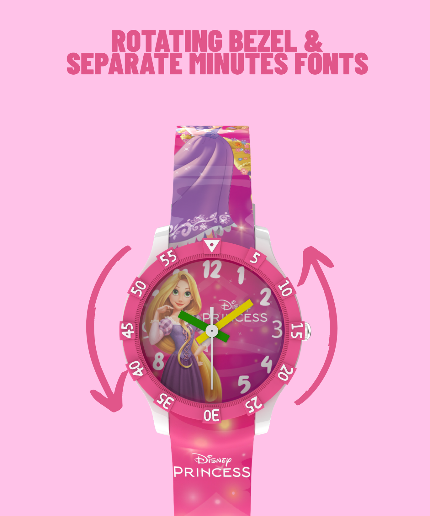 Disney Princess Theme Kids Analog Watch | Best Gift for Boys & Girls Age 3–10 Years