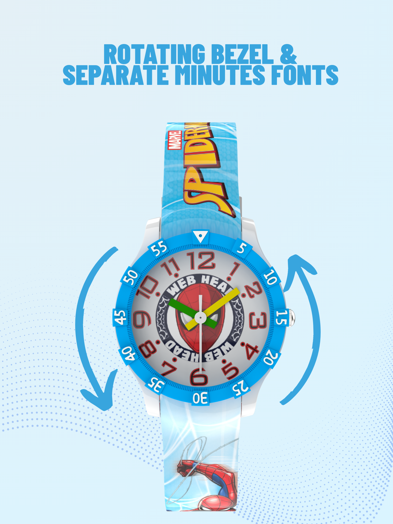 Disney Spider Man Theme Kids Analog Watch | Best Gift for Boys & Girls Age 3–10 Years