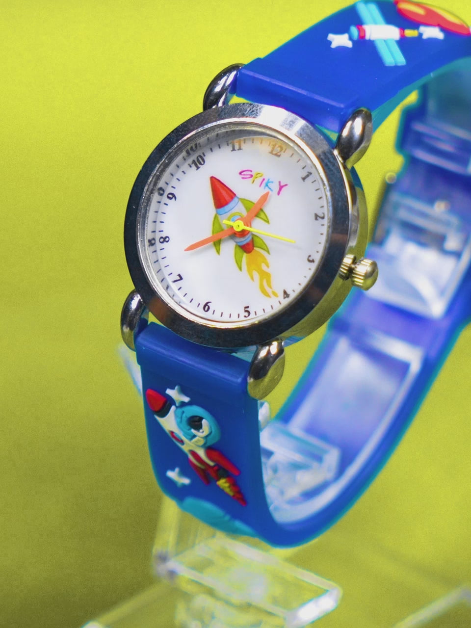 Spiky Eva9 Round Unicorn Strap Analog Watch