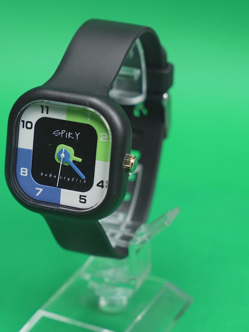 Spiky Eva10 Square Analog Watch for Kids